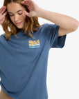 Roxy Womens Hangloose Poster T-Shirt - Vintage Indigo - ManGo Surfing