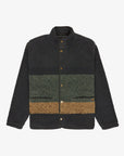 RVCA Mens Westwood Snap Fleece Top - Moody Blue