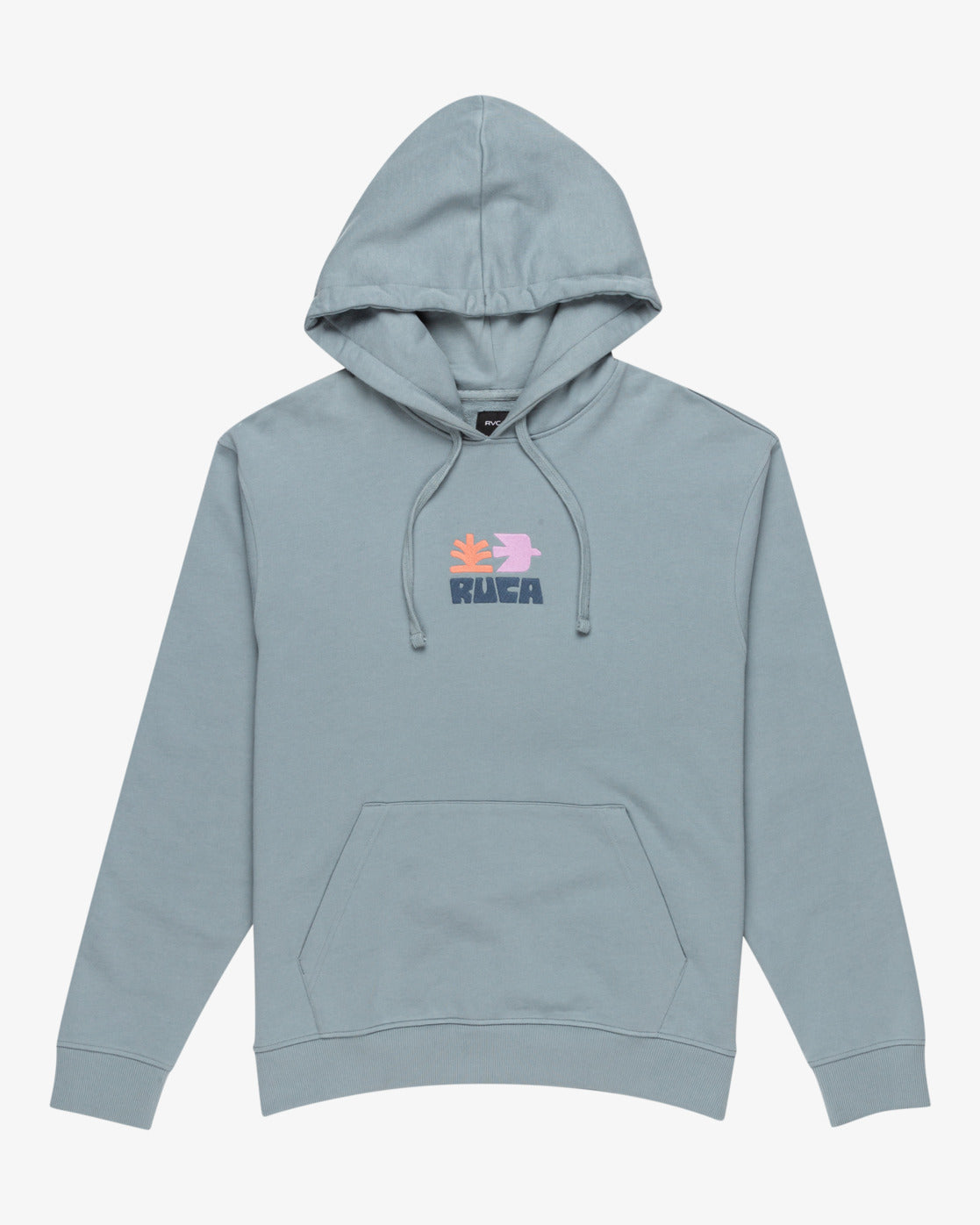 RVCA Mens Mosaic Pullover Hoodie - Lead - ManGo Surfing