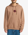 RVCA Mens Jupiter Pullover Hoodie - Sonora Brown - ManGo Surfing