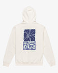 RVCA Mens Hibiscus Stamp Pullover Hoodie - Salt - ManGo Surfing