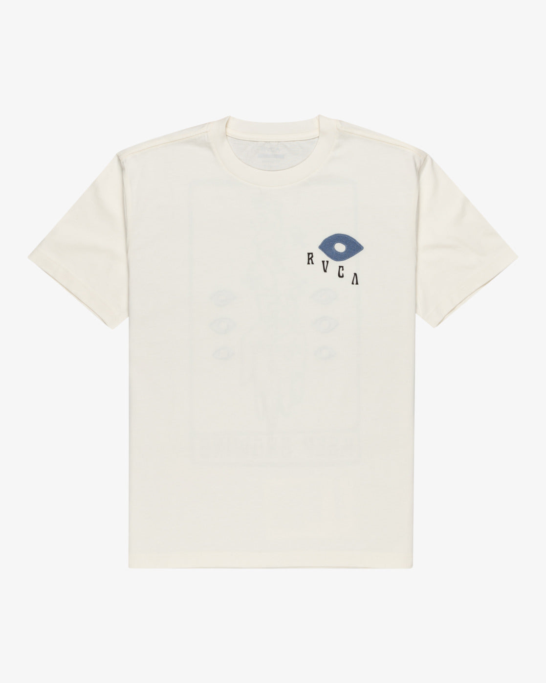 RVCA Mens Keep Growing T-Shirt - Antique White - ManGo Surfing