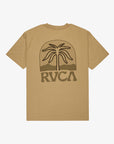 RVCA Mens Palmcrest T-Shirt - Coyote - ManGo Surfing