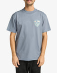 RVCA Mens Currents T-Shirt - Flint Stone - ManGo Surfing