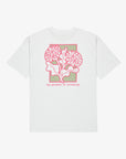 RVCA Mens Flower Balance T-Shirt - White - ManGo Surfing