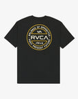 RVCA Mens Logo Pack T-Shirt - Black - ManGo Surfing