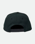 Brixton Crest C MP Snapback Cap - Black