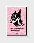 Cat Poster Print - A3 - ManGo Surfing