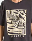 Brixton Womens Poolside Boxy Crew T-Shirt - Washed Black