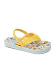 Reef Little Kids AHI Sandals - Hawaiian Pizza - ManGo Surfing