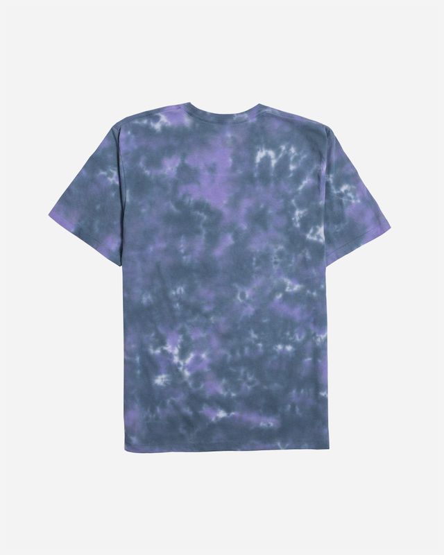 Lost Mens Hazy Wash T-Shirt - Phantom Blue Tie Dye - ManGo Surfing