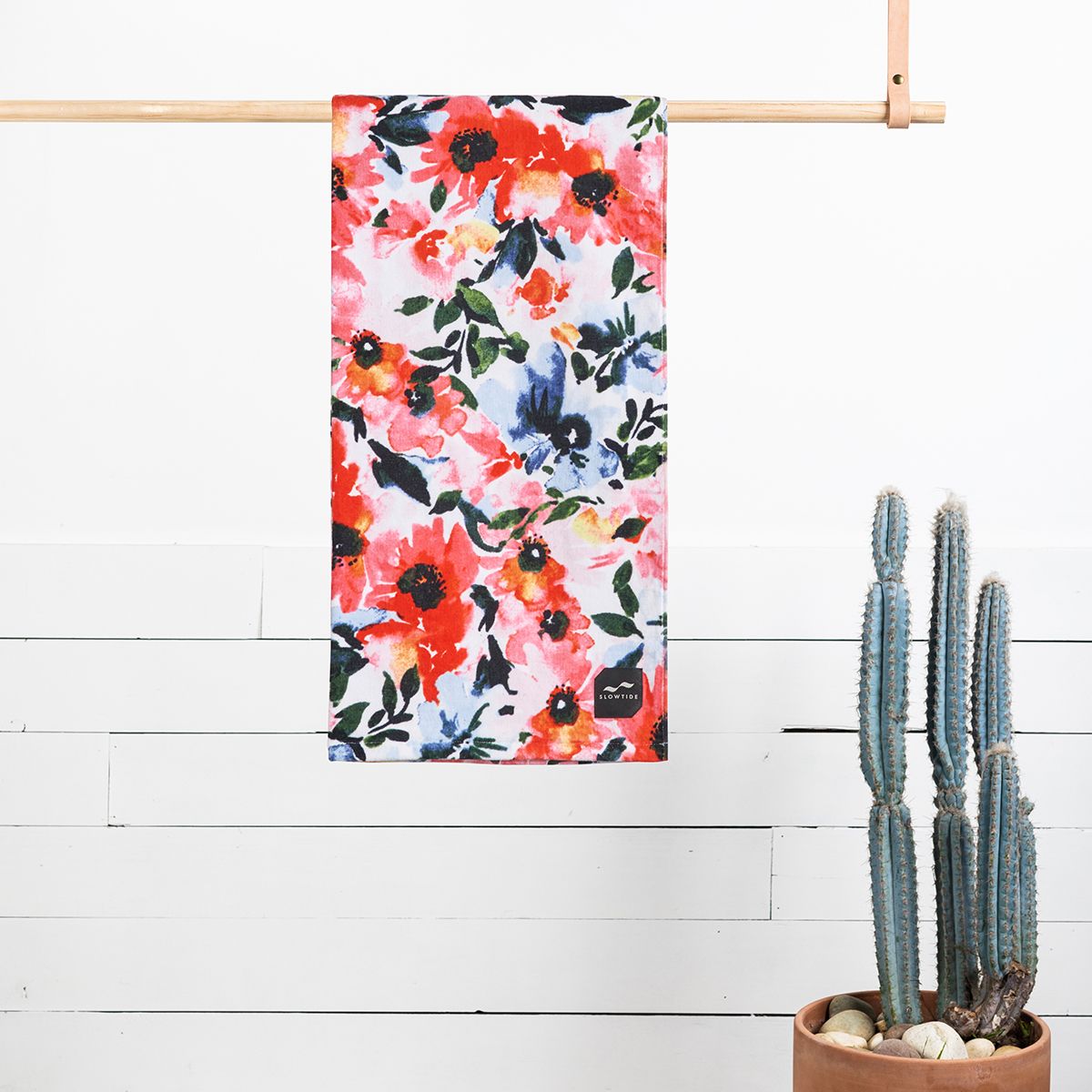 Slowtide Jade Cotton Beach Towel - Multicoloured - ManGo Surfing