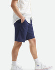 Brixton Santo Chino Shorts - Midnight Blue