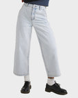 RVCA Womens Fresh Prince Denim Pants - Ash Blue