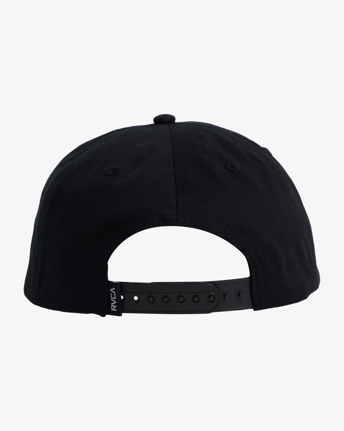 RVCA Mens Benj Snapback Cap - One Size - Black - ManGo Surfing