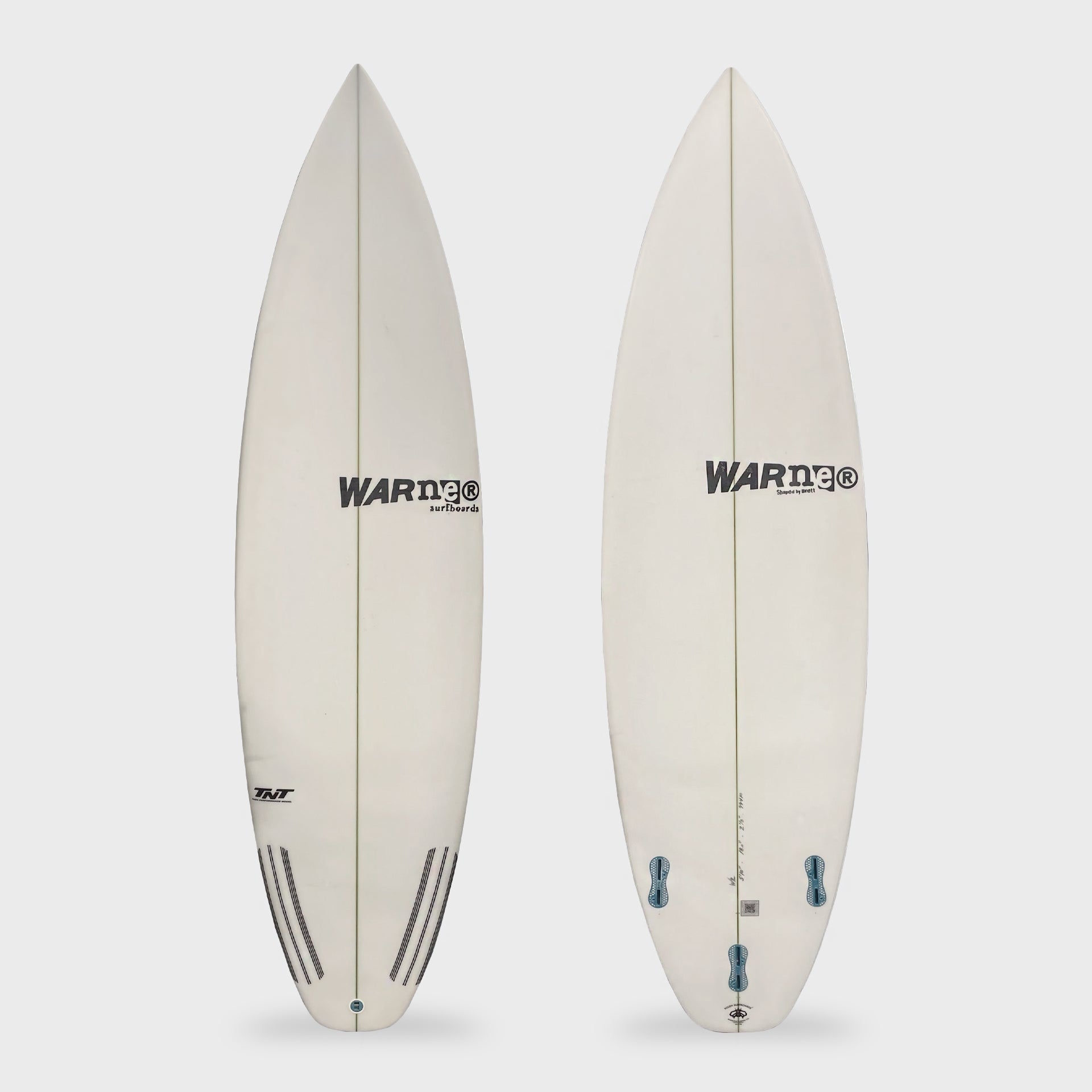 Warner -  5'10 x 18 x 2 1/8 -  FCS 2 Thruster - ManGo Surfing
