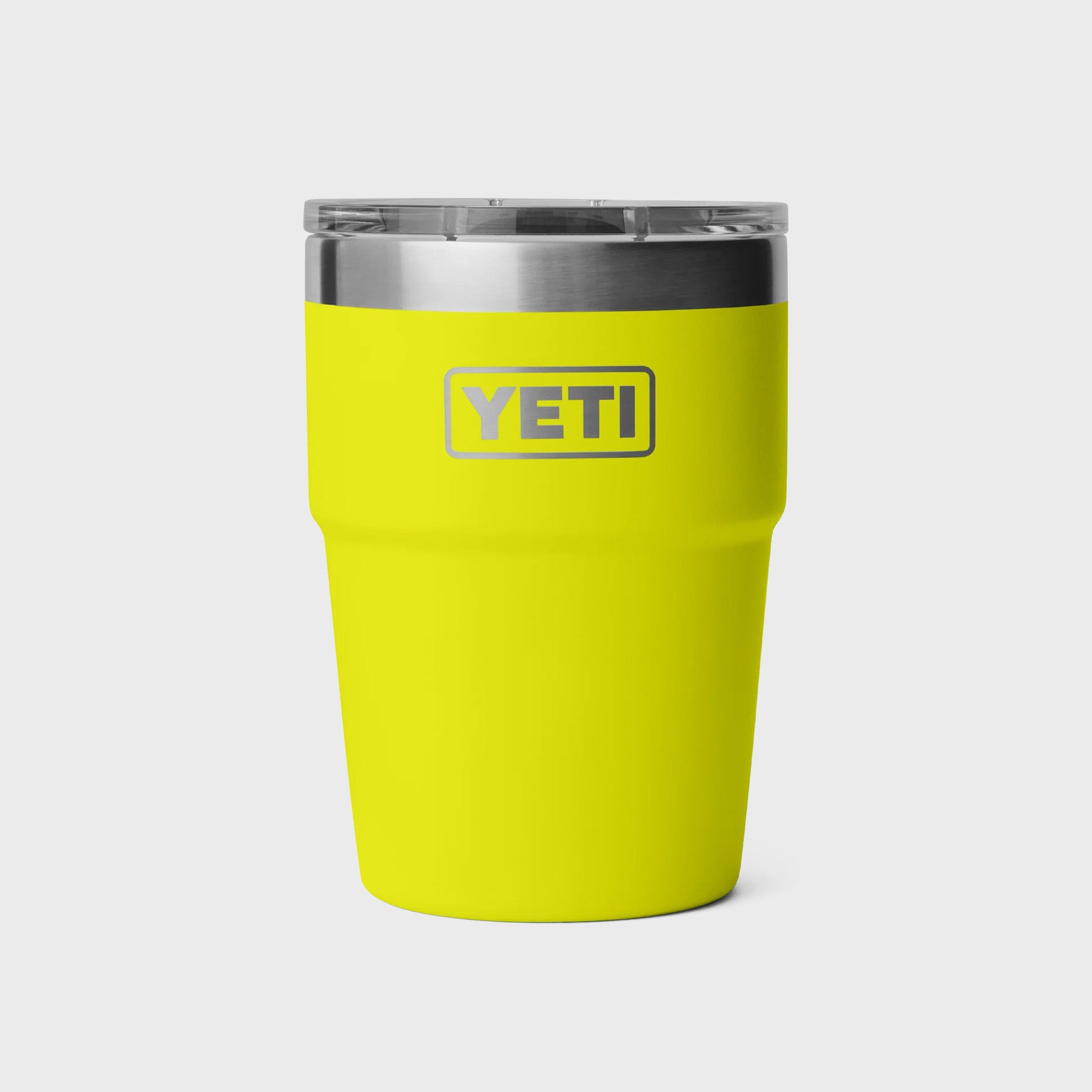 Yeti Rambler 16oz (475 ml) Stackable Cup - Firefly Yellow - ManGo Surfing
