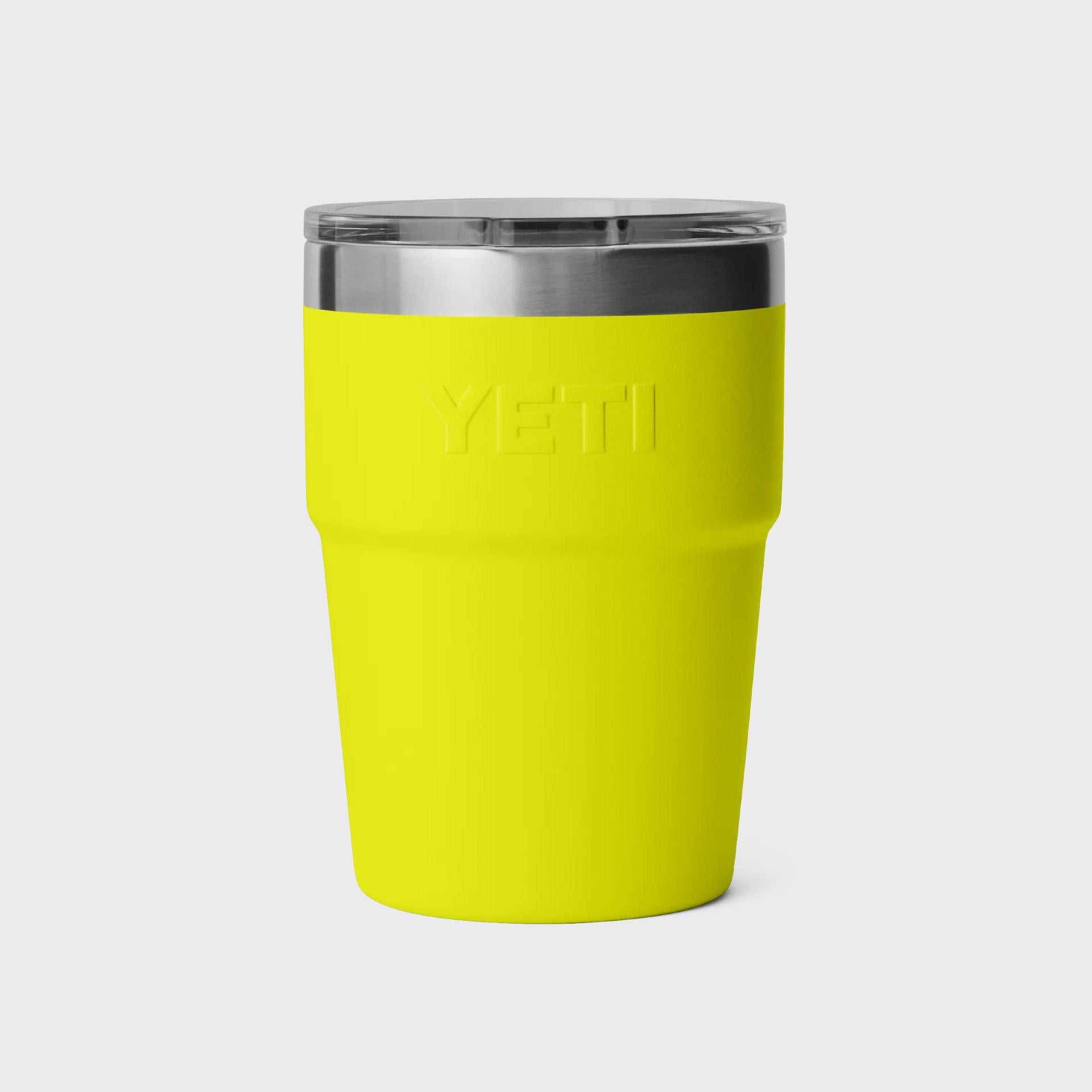 Yeti Rambler 16oz (475 ml) Stackable Cup - Firefly Yellow - ManGo Surfing