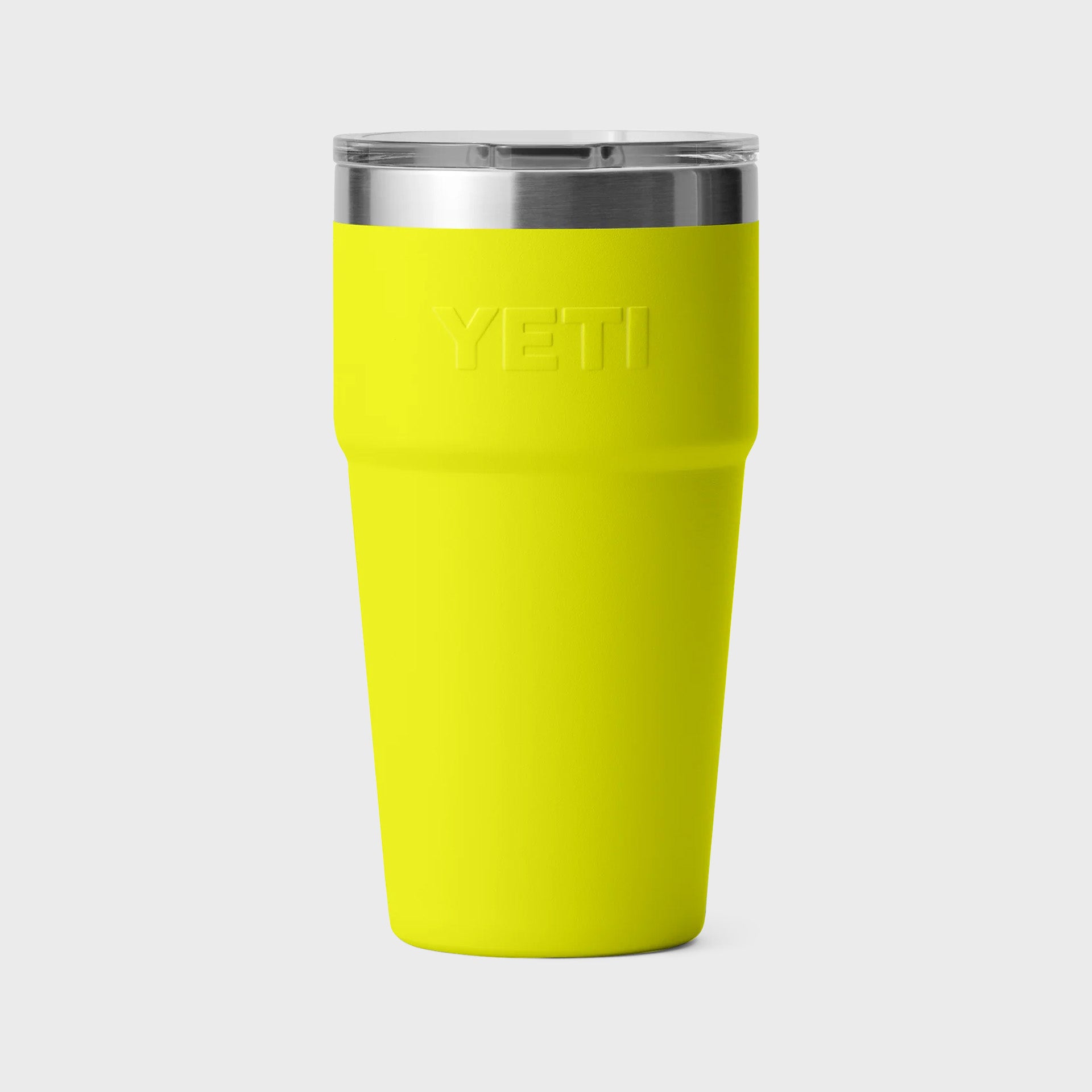 Yeti Rambler 20oz (591 ml) Stackable Cup - Firefly Yellow - ManGo Surfing