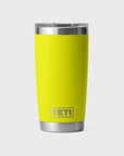 Yeti Rambler 20oz (591 ml) Tumbler - Firefly Yellow - ManGo Surfing