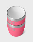 Yeti Rambler 4oz Stackable Espresso Cups (2 Pack) - Tropical Pink - ManGo Surfing