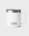 Yeti Rambler 10 Oz (296 ML) Mug - White - ManGo Surfing