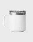 Yeti Rambler 10 Oz (296 ML) Mug - White - ManGo Surfing