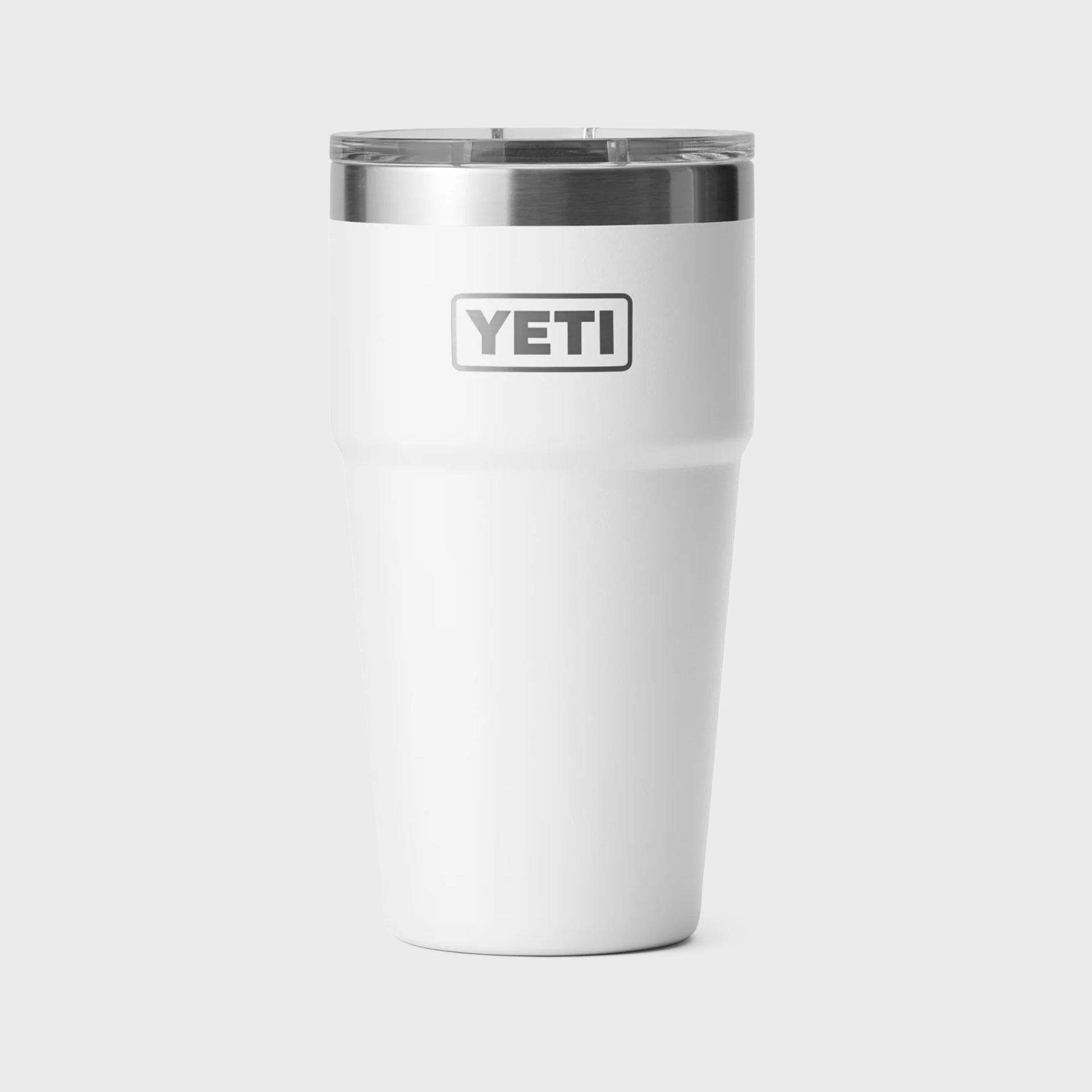 Yeti Rambler 20oz (591 ml) Stackable Cup - White - ManGo Surfing