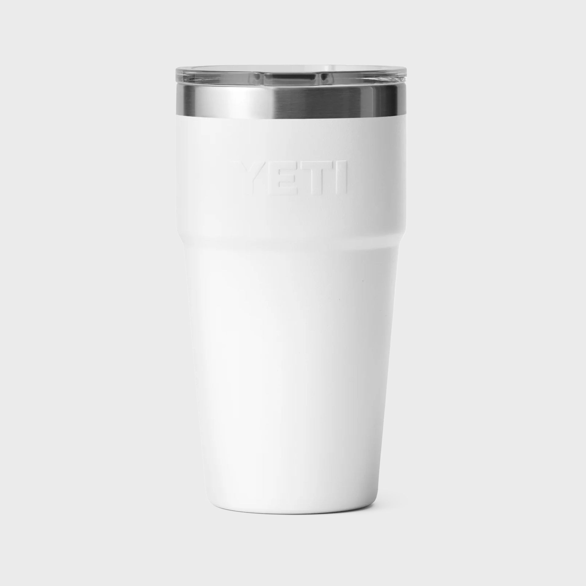 Yeti Rambler 20oz (591 ml) Stackable Cup - White - ManGo Surfing