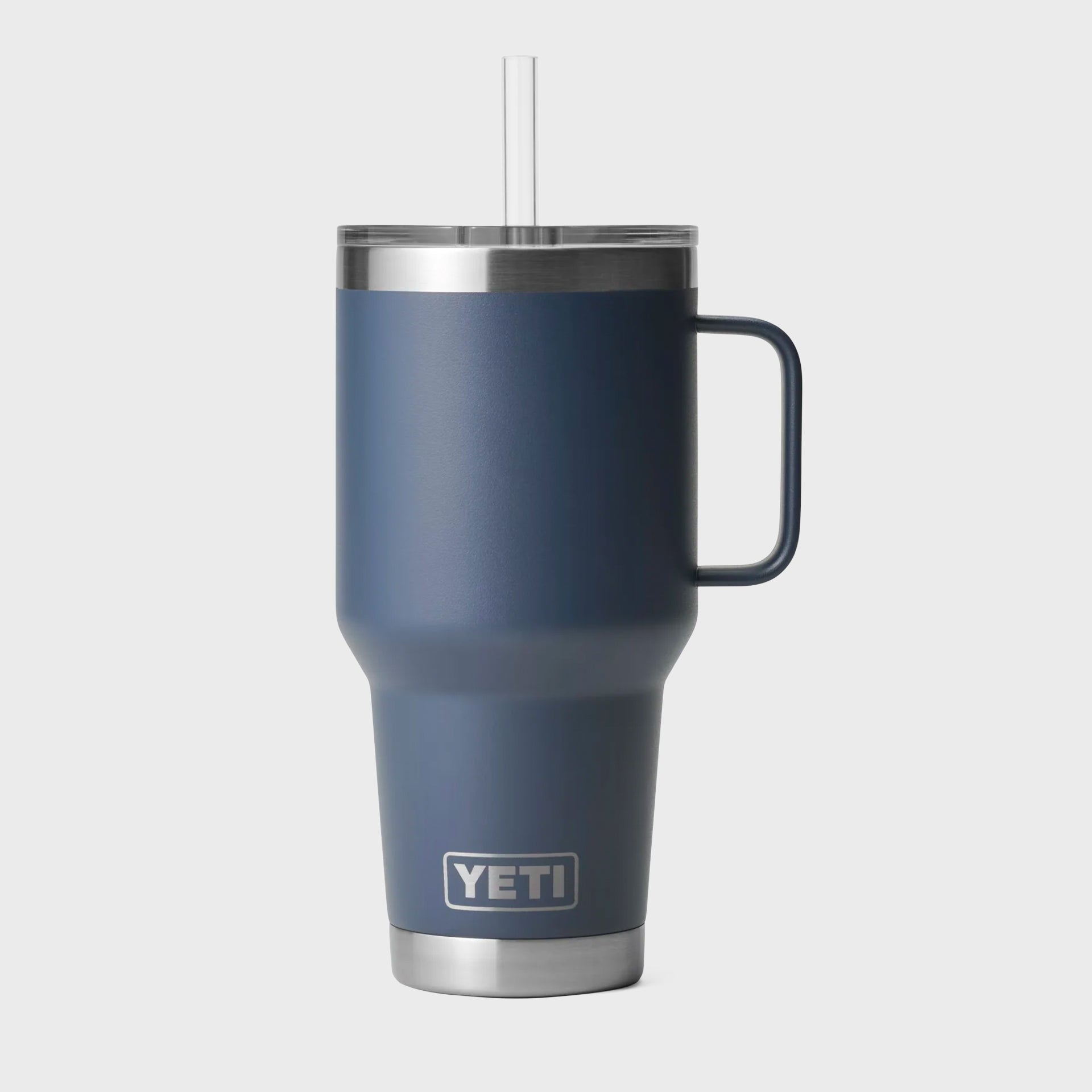 Yeti Rambler 35 Oz Straw Mug in Navy (994 ml)