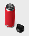Yeti Rambler 36 oz (1065 ml) Bottle with Chug Cap - Rescue Red - ManGo Surfing