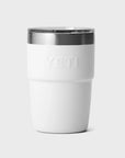 Yeti Rambler 8 Oz (237 ML) Stackable Cup - White - ManGo Surfing