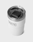Yeti Rambler 8 Oz (237 ML) Stackable Cup - White - ManGo Surfing