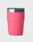 Yeti Rambler 8oz (237 ml) Stackable Tumbler - Tropical Pink - ManGo Surfing
