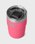 Yeti Rambler 8oz (237 ml) Stackable Tumbler - Tropical Pink - ManGo Surfing
