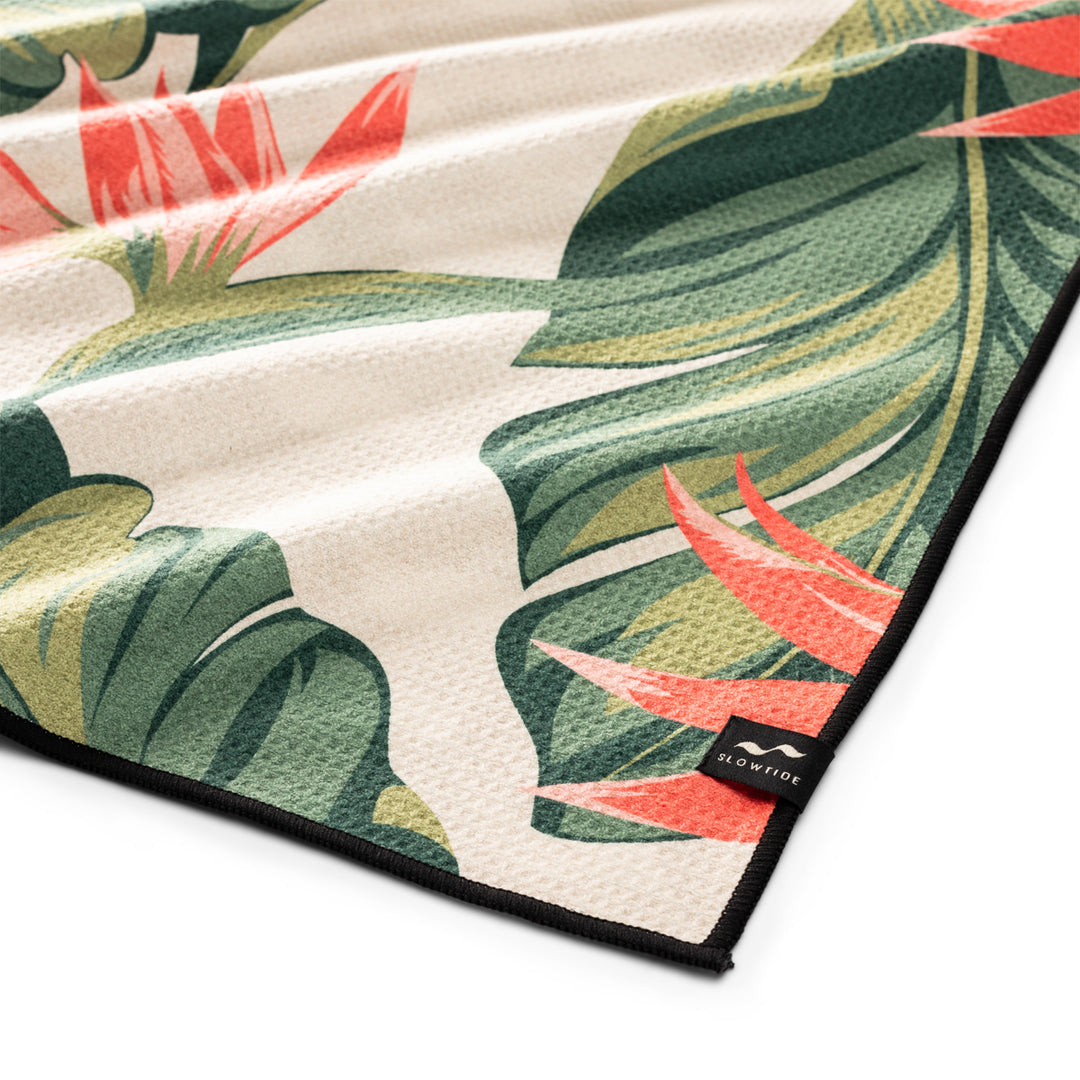 Mauka Yoga Towel - One Size - White - ManGo Surfing