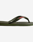 Hav. Brasil Logo | Green | Flip Flops - ManGo Surfing
