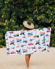 Lucy In The Sky | Multi | Beach Towels - ManGo Surfing