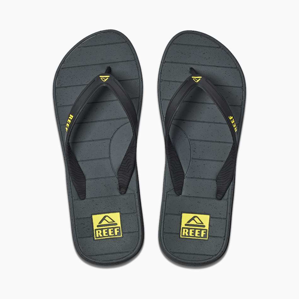 Reef Switchfoot LX Flip Flops - Grey/Yellow – ManGo Surfing