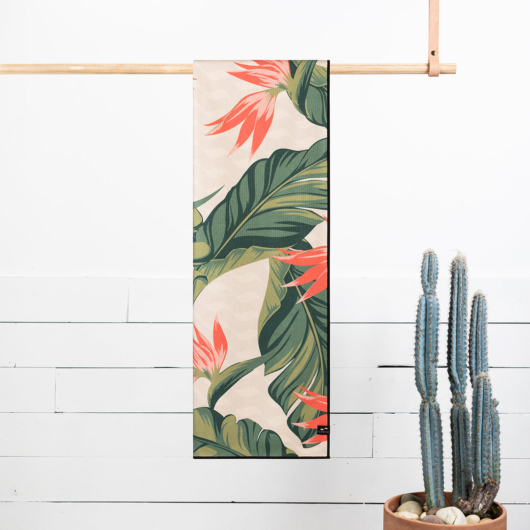 Mauka Yoga Towel - One Size - White - ManGo Surfing