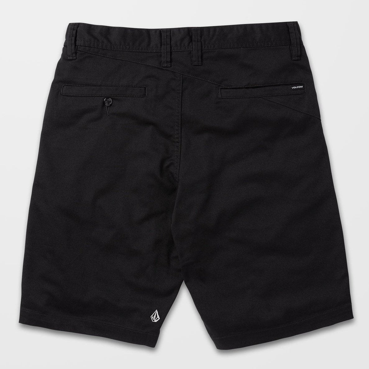 Frickin Modern Stretch 21" Chino Shorts - Mens Shorts - Black - ManGo Surfing