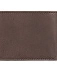 Mac Tri-Fold Leather Wallet - Mens Wallet (Medium) - Chocolate Brown - ManGo Surfing