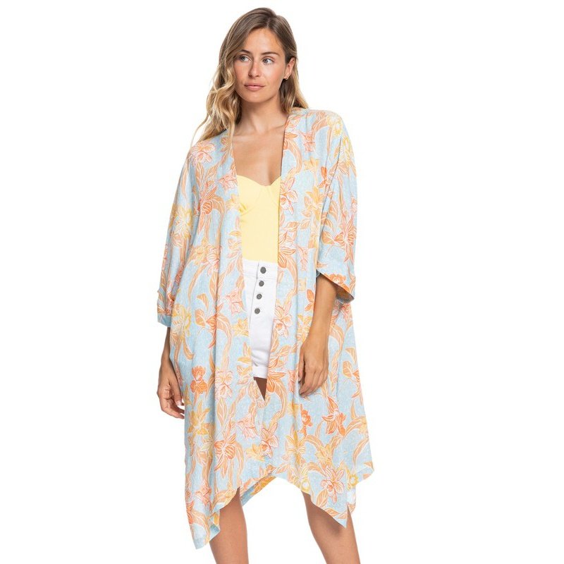 High low online kimono top