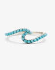 Stone Wave Ring - Silver - ManGo Surfing