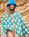 Sun Dazed Beach Towel - One Size - Green - ManGo Surfing