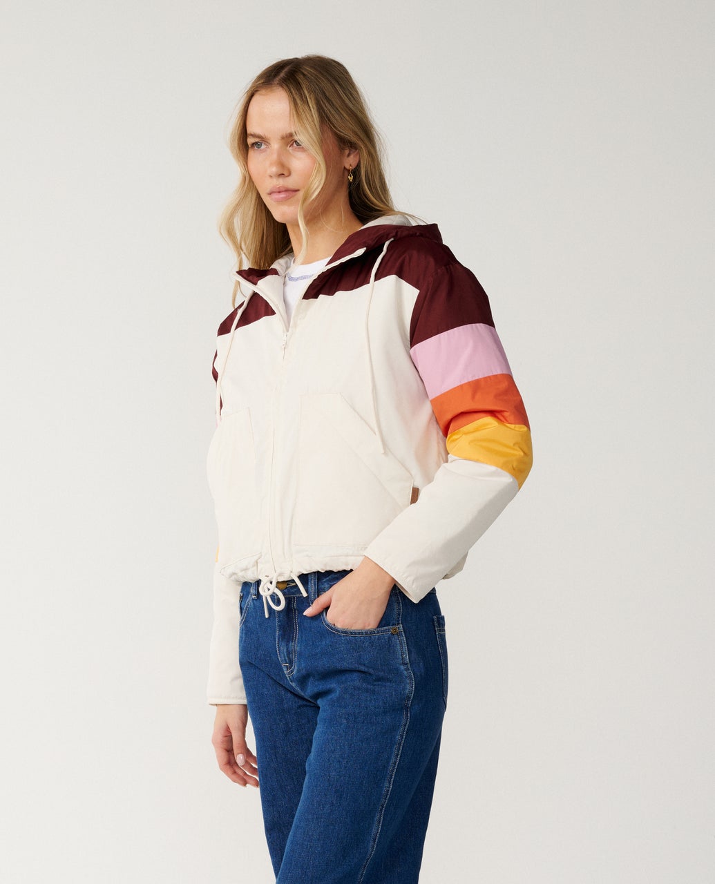 Rip Curl Womens Keepsakes Bomber Jacket - Dark Plum