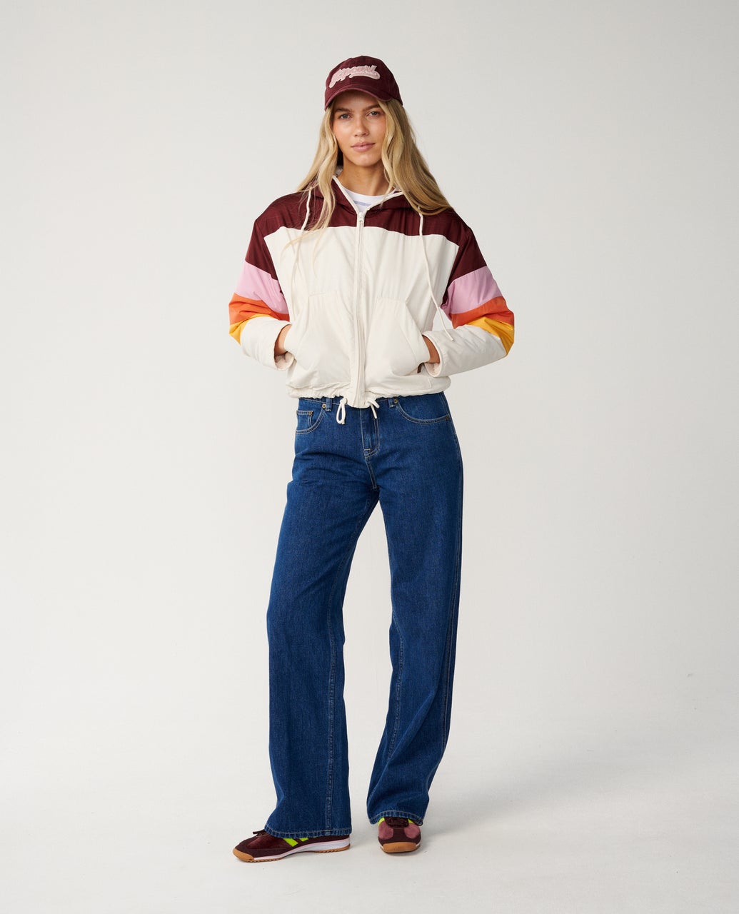 Rip Curl Womens Keepsakes Bomber Jacket - Dark Plum