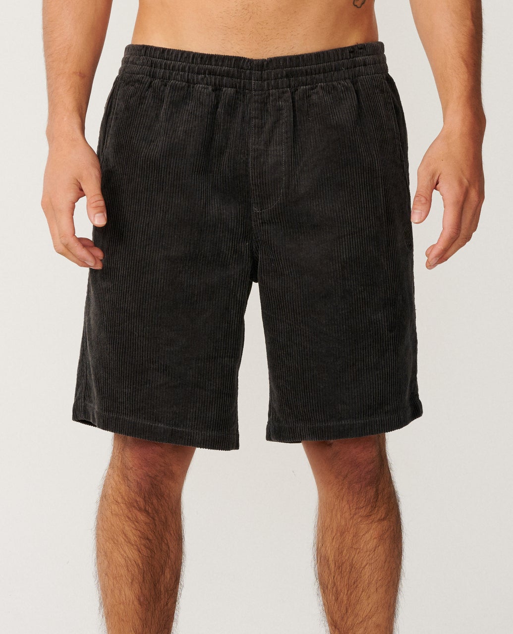 Rip Curl Mens Premium Surf Cord Volley Shorts - Black