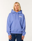 Rip Curl Womens Surf Puff Heritage Hoodie - Mid Blue