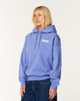 Rip Curl Womens Surf Puff Heritage Hoodie - Mid Blue